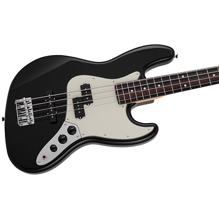 Hybrid II Jazz Bass PJ Black Made in Japan + Housse Fender