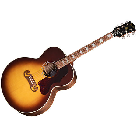 SJ-200 Studio Walnut Walnut Burst + Etui Gibson
