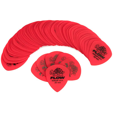558R050 Tortex Flow Standard 0,50 mm Sachet de 72 Dunlop