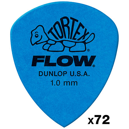 Dunlop 558R100 Tortex Flow Standard 1,00 mm Sachet de 72