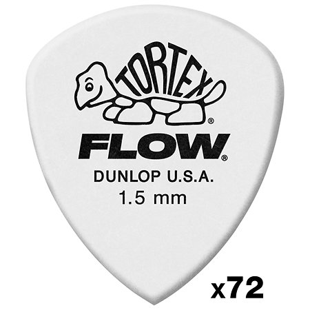 Dunlop 558R150 Tortex Flow Standard 1,50 mm Sachet de 72