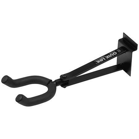 SBG14 Support Guitare pour Slatwall Black Quik Lok