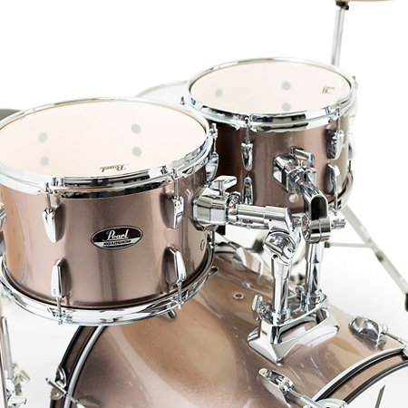 Roadshow Bronze Metallic 18'' + Tabouret + Cymbales Sabian Solar Pearl