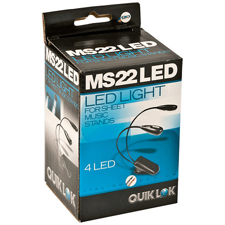 Quik Lok MS22LED Lampe 4 LED pour pupitre avec clamp