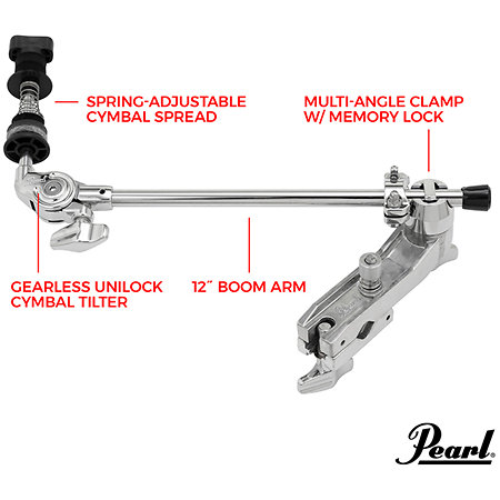 CLH-70 Mini Closed Hi-Hat Holder Pearl