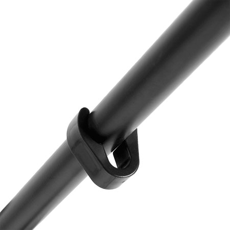 Quik Lok A494BK Pied de micro perchette télescopique