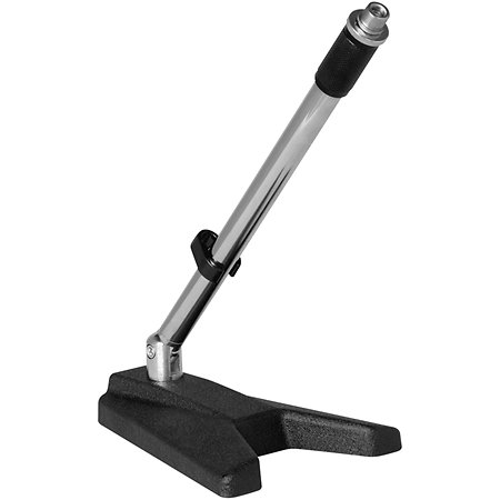 Quik Lok A114CH Pied court embase en triangle Chrome
