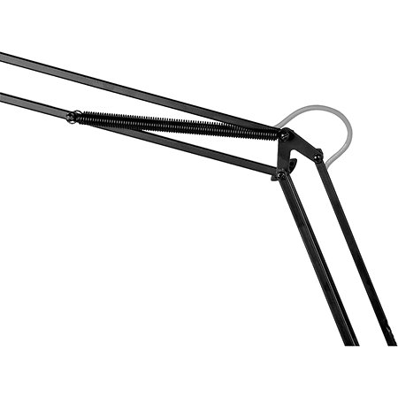 A25BK Perche de micro de table Black Quik Lok