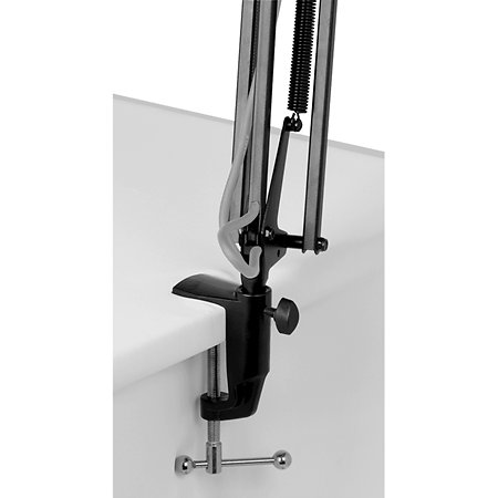 A25BK Perche de micro de table Black Quik Lok