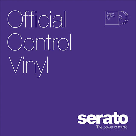 Serato 2x12" Performance Serie Purple