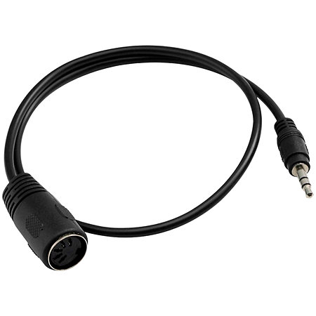 Quik Lok SX164TRS-A Câble numérique Midi Vers Minijack stéréo Type A 20 cm