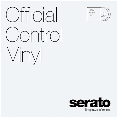 2x10" Performance Serie Clear Serato