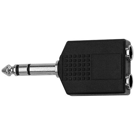 Quik Lok AD76 Adaptateur 2 jack stéréo femelle - jack stéréo mâle