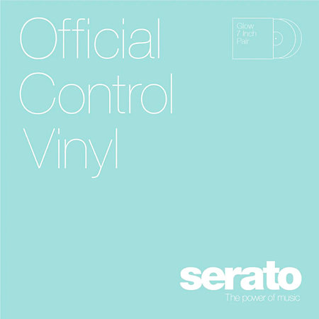 Serato 2x7" Performance Serie Phosphorescent