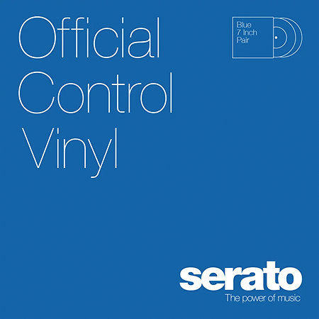 Serato 2x7" Performance Serie Blue