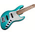 MetroExpress Vintage JJ Sage Green Metallic 5 Cordes Érable Sadowsky