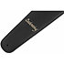 Bass Strap en cuir synthétique dos néoprène logo doré Black Sadowsky