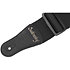 Bass Strap en nylon logo doré Black Sadowsky