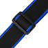 M8POLY-BKB Sangle en polypropylène 50,8 Black/Blue Levy s