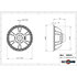 15NW76 4 Ohm B&C Speakers