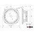 5FG44 8 Ohm B&C Speakers