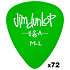 486RML Gels Medium Light Sachet de 72 Dunlop