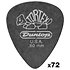 488R60 Tortex Pitch Black 0,60 mm Sachet de 72 Dunlop