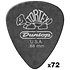 488R88 Tortex Pitch Black 0,88 mm Sachet de 72 Dunlop