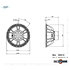 18DS115 4 Ohm B&C Speakers