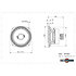 6FHX51 8 Ohm Coaxial B&C Speakers