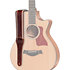 4108-25 Century Strap Cordovan Leather 2.5" Cordovan/Cream/Cordovan Taylor