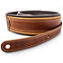 4107-25 Century Strap,Med Brown Leather,2.5" Med Brown/Butterscotch/Black Taylor
