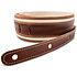 4113-25 Element Strap Brown/Cream Leather 2.5" Taylor