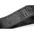 4102-25 Strap Black Leather Suede Back 2.5" Black Leather Silver Logo Taylor