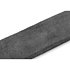 4102-25 Strap Black Leather Suede Back 2.5" Black Leather Silver Logo Taylor