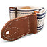 4006-20 Academy Strap Wht/Blue Jacquard Cotton 2" Amber Buckle Taylor