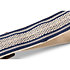 4006-20 Academy Strap Wht/Blue Jacquard Cotton 2" Amber Buckle Taylor