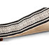 4015-20 Academy Strap Wht/Blk Jacquard Cotton 2" Amber Buckle Taylor
