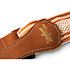 4014-20 Academy Strap Wht/Brn Jacquard Cotton 2" Amber Buckle Taylor