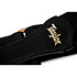 4013-20 GS Mini Strap Blk Cotton 2" Amber Buckle Taylor