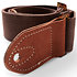 4012-20 GS Mini Strap Choc Brn Cot,2" Amb Buckle Taylor