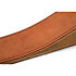 4103-25 Gemstone Strap Sanded Suede Med Brn 2.5" Taylor