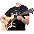 4401-25 Strap Embroidered Suede Black 2.5" Taylor