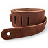 4400-25 Strap Embroidered Suede Choc 2.5" Taylor