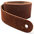 4400-25 Strap Embroidered Suede Choc 2.5" Taylor