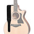 4104-25 Gemstone Strap Sanded Suede Black 2.5" Taylor