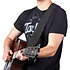 4104-25 Gemstone Strap Sanded Suede Black 2.5" Taylor