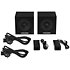 5C Active Sound Cube Black (la paire) Auratone