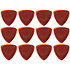 516R130 Primetone Small Triangle grip 1,30 mm Sachet de 12 Dunlop