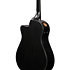 AAM340CE RUB Rustic Black High Gloss Ibanez